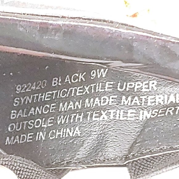 Lane Bryant Womens T Strap Wedge Sandals Cork Midsole‎ Zip Strappy Black 9W - Picture 10 of 10